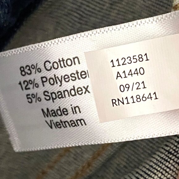 Lane Bryant High Rise Straight Leg Jeans Womens 38/40 Flex Magic Waistband Plus - Picture 7 of 7